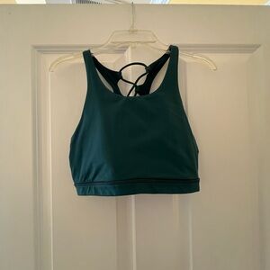 Lululemon Green Bra EUC-  worn only a few times, Size 8